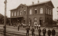 Bahnhof von 1874