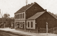 Bahnhof von 1890