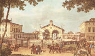 Leipziger Bahnhof 1839
